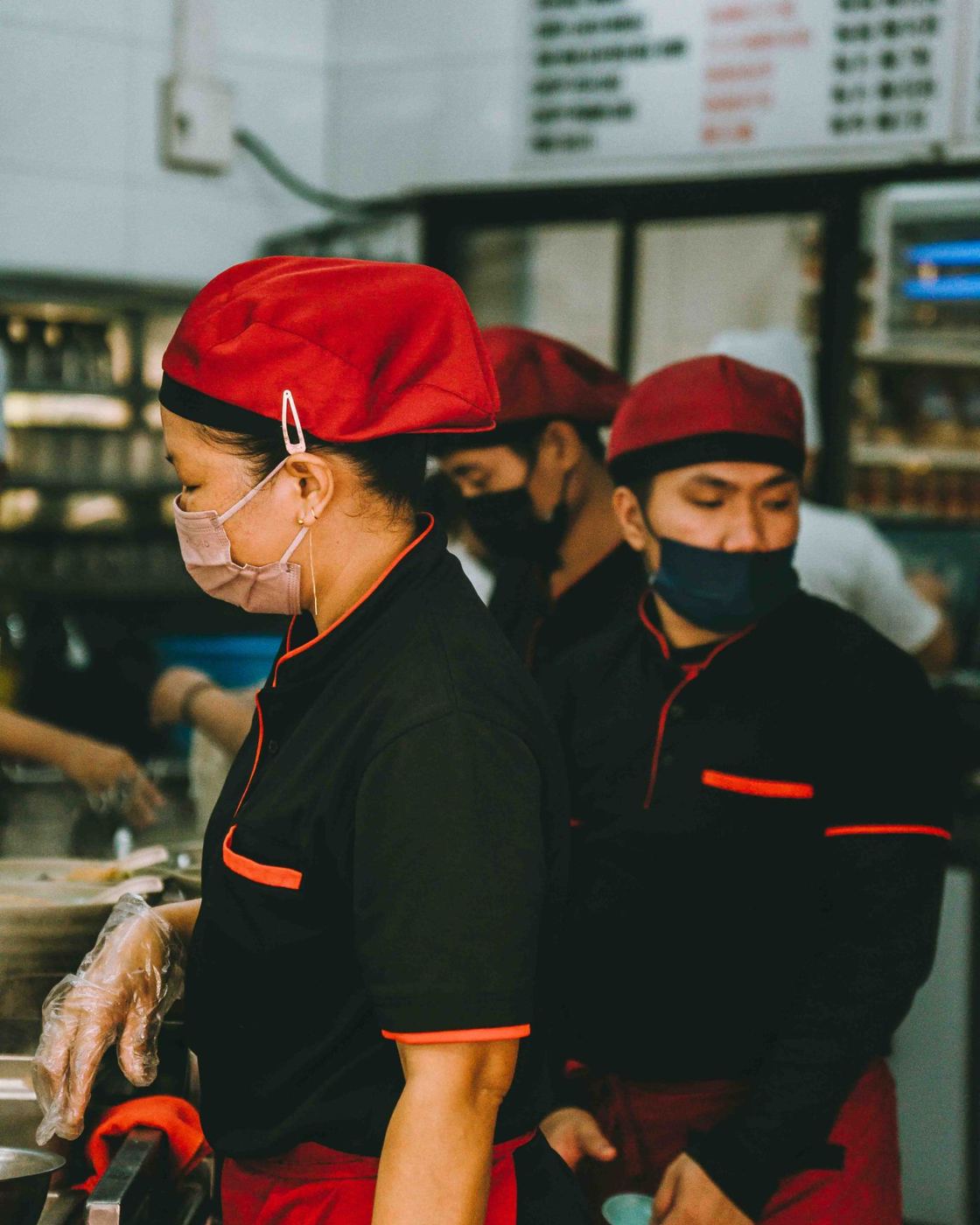 Kuala Lumpur kitchen team